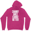 chubby girls cuddle better Unisex Hoodie