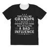 They Call Me Grandpa Because Partner in the Crime Makes Me Sound Like All Over Women's T-shirt