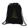 we wish you a merry christmas Drawstring Bags
