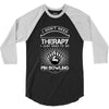 I Dont Need Therapy Need Pin Bowling 3/4 Sleeve Shirt