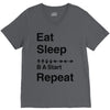 loop detected V-Neck Tee