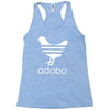 white adobo Racerback Tank