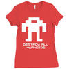 berzerk robot Ladies Fitted T-Shirt