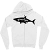 Grandpa Shark Zipper Hoodie