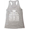 F Chord Dad Funny Guitar Racerback Tank
