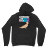 frenchies and yoga Unisex Hoodie