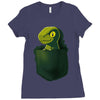 pocket raptor Ladies Fitted T-Shirt
