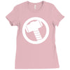thor logo avengers marvel Ladies Fitted T-Shirt