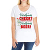 christmas cheer i thought you said christmas beer Ladies Curvy T-Shirt