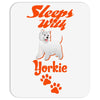 Sleeps With Yorkie Mousepad