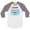 jason jaws 3/4 Sleeve Shirt