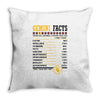 Gemini Facts Servings Per Container Throw Pillow