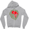 africa lion power cool Zipper Hoodie