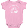 i have the body of a god funny buddha budda banter fat food Baby Onesie