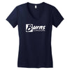 burns london new Women's V-Neck T-Shirt
