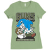 anti dauphin violeurs Ladies Fitted T-Shirt