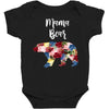 mama bear floral Baby Bodysuit