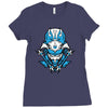samurai blue ranger Ladies Fitted T-Shirt
