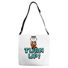 turn up Adjustable Strap Totes