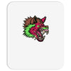 pink punk wolf Mousepad
