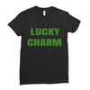 lucky charm Ladies Fitted T-Shirt