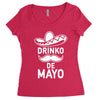 drinko de mayo Women's Triblend Scoop T-shirt