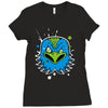 oiseau en colere Ladies Fitted T-Shirt