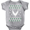 Maverick Ugly Sweater Baby Onesie