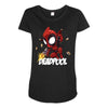 deadpool Maternity Scoop Neck T-shirt