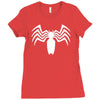 venom 2 spiderman avengers marvel comics gift Ladies Fitted T-Shirt