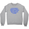 i love being a senior citizen Crewneck Sweatshirt