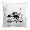 Go Adventure Throw Pillow