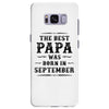 The Best Papa Was Born In September Samsung Galaxy S8 Plus