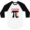 Cutie Pi 3/4 Sleeve Shirt