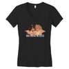 Breaking Hearts Women's V-Neck T-Shirt