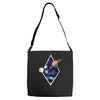 Space Triangle Adjustable Strap Totes