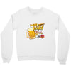 save water drink beer Crewneck Sweatshirt