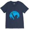 bat signal V-Neck Tee