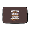 Super Cool Grandson Of A Freaking Awesome Mother Laptop sleeve