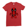 deadpool robot Ladies Fitted T-Shirt