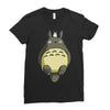 my neighbour totoro Ladies Fitted T-Shirt