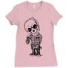 scary boy Ladies Fitted T-Shirt