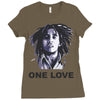 one love Ladies Fitted T-Shirt