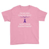 I Am Kicking Cancers Butt Whats Your Superpower? Youth Tee