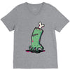 zombie hand V-Neck Tee
