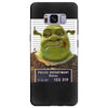 shrek mug shot funny Samsung Galaxy S8 Plus Case