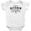 Bitcoin Satoshi Nakamoto In Crypto We Trust Baby Onesie