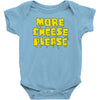more cheese please Baby Onesie