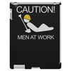 caution men at work iPad 3 and 4 Case