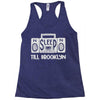no sleep boombox Racerback Tank